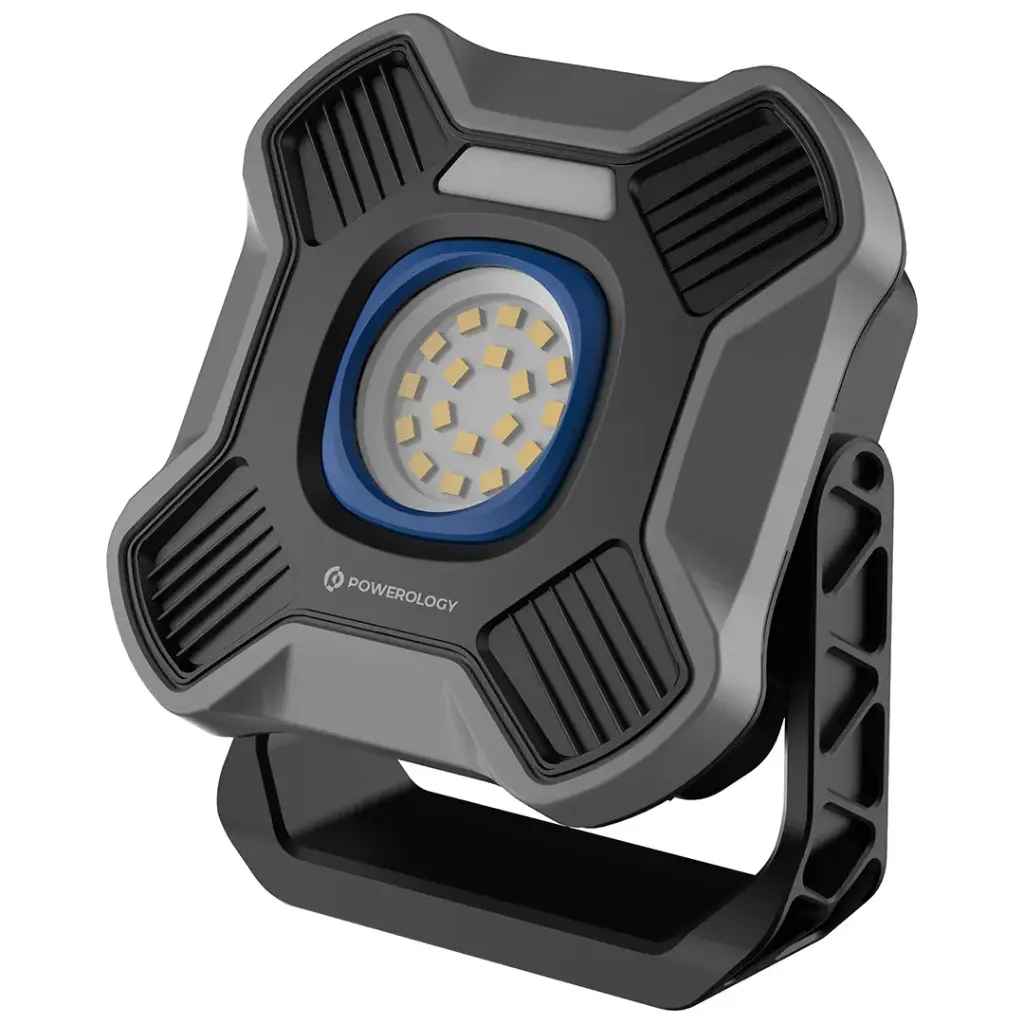 Powerology Brillite 3600mAh Work Light - Black